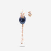 ASYMMETRIC HAPPY FROG EARRINGS